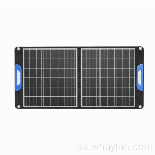 Paneles solares de campamento plegables portátiles de 60W de 120W impermeables